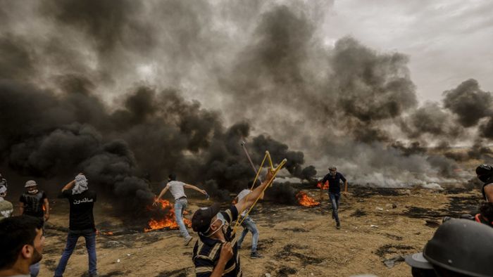 Mehr als 1100 Palästinenser bei Protesten verletzt