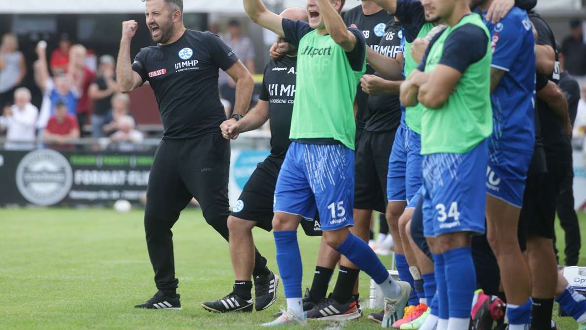 Stuttgarter Kickers: Wo wollen die Blauen hin? Das sagt Trainer Mustafa Ünal
