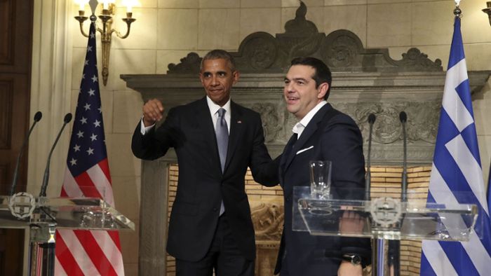 Obama verspricht in Griechenland Kontinuität