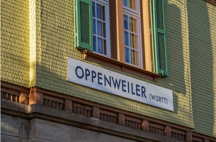 Bahnhof Oppenweiler: Mann randaliert in Regionalzug