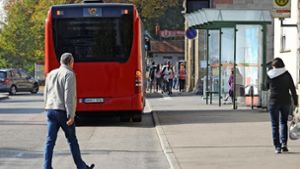 Die CDU will die Situation für Fußgänger am Bahnhof verbessern. Foto: Archiv (Werner Kuhnle)