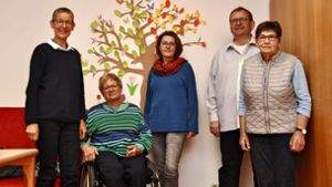 Brigitte Chyle, Anita Kraut, Gabriele Niks, Thomas Schönberner und  Annelies Köchert (von links) arbeiten eng zusammen. Foto: /Karin Ait Atmane