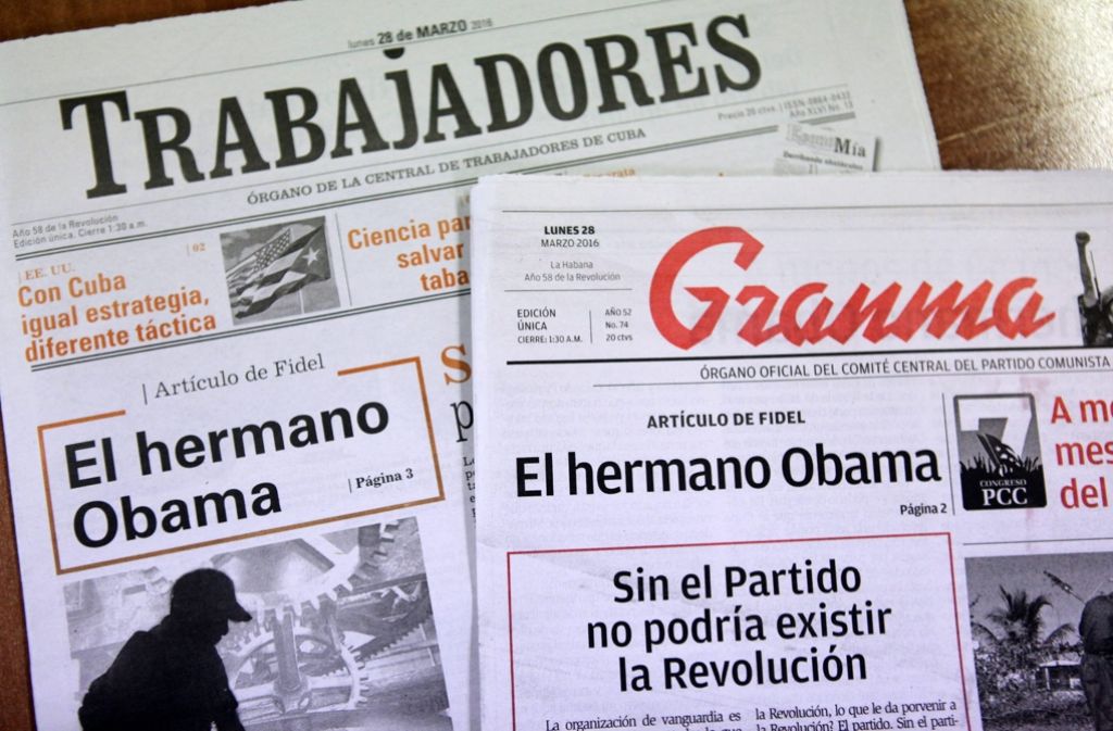 Von Zeit zu Zeit kommentiert Fidel Castro das Weltgeschehen noch in Leitartikeln der Parteizeitung „Granma“. Über echte politische Macht verfügt er aus Sicht von Experten nicht mehr.