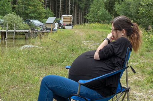 Verena Geier ist nicht schwanger, sie trägt eine 17,5 Kilogramm schwere Zystenleber in sich. Foto: LKH-Univ. Klinikum Graz