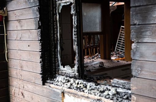 Im Juni dieses Jahres war ein Vereinsheim in Gundelsheim komplett abgebrannt. Foto: 7aktuell.de/JB