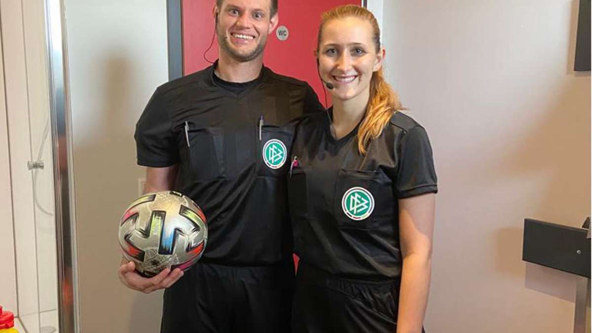 Jessica und Manuel Bergmann: Ein Leben als Schiedsrichter-Paar