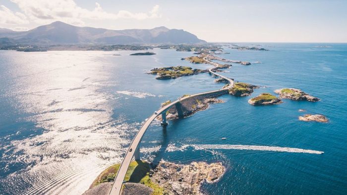 Norwegens spektakulärste Fahrradroute