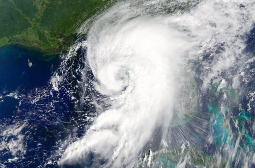 Als erster Hurrikan seit mehr als zehn Jahren ist der Sturm „Hermine“ auf die Küste Floridas getroffen. Foto: dpa/NASA