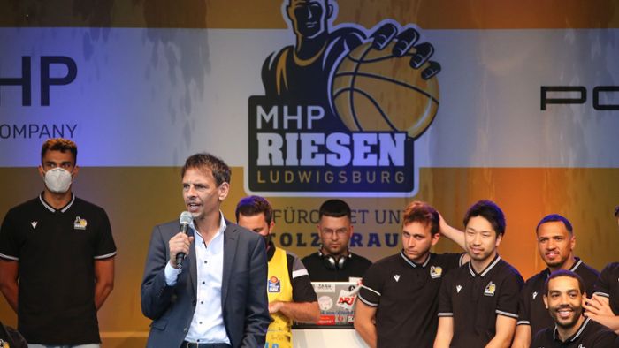 Alexander Reil von den MHP Riesen Ludwigsburg bleibt Bundesliga-Chef