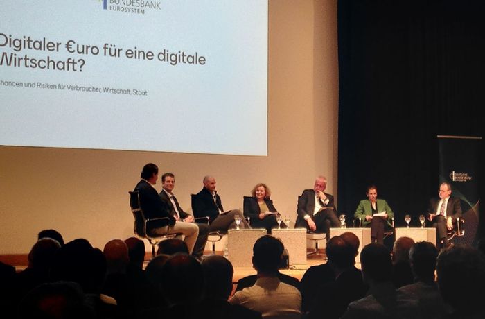 Debatte in Stuttgart: Was muss ein digitaler Euro können?