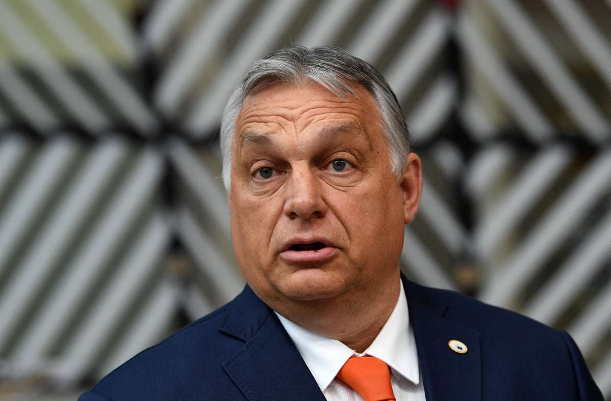 Der ungarische Ministerpräsident Viktor Orban Foto: AFP/JOHN THYS