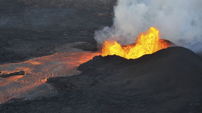 Lava des Kilauea verschluckt komplette Ortschaft
