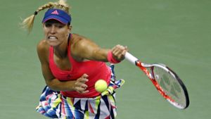 Angelique Kerber steht im Viertelfinale der US Open. Foto: AP