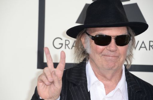 Neil Young will US-Staatsbürger werden. Foto: AFP/Robyn Beck