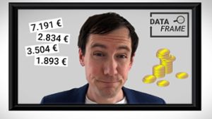 Videoreihe „Dataframe“ zum Thema Gehalt: So sieht das Einkommen in Baden-Württemberg aus