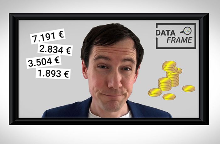 Videoreihe „Dataframe“ zum Thema Gehalt: So sieht das Einkommen in Baden-Württemberg aus