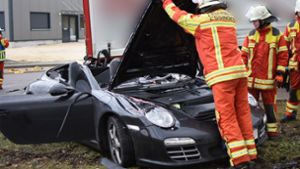 Porsche-Fahrer bei Unfall getötet