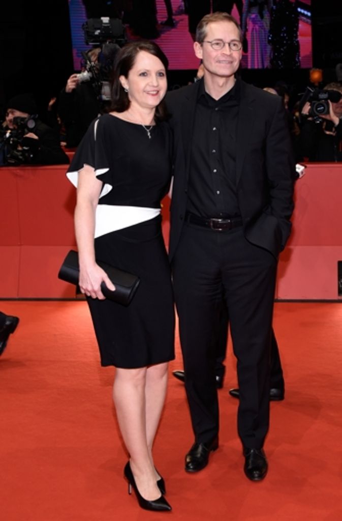 Auch Michael Müller, Bürgermeister von Berlin, war mit seiner Frau Claudia bei der Berlinale.
