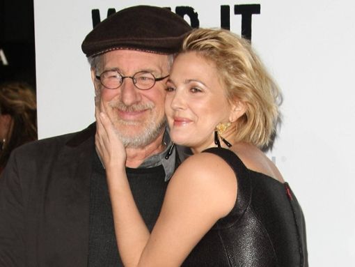 Seit über 40 Jahren ist Steven Spielberg nun schon wie ein Vater für Drew Barrymore. Foto: imago/Allstar