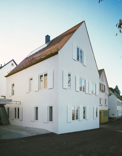 Das Haus B Stuttgart-Rotenberg. Foto: Antje Quiram