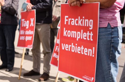 Seit 2017 ist die Fracking-Methode im Rahmen eines Moratoriums in Deutschland verboten. Foto: dpa/Sebastian Gollnow