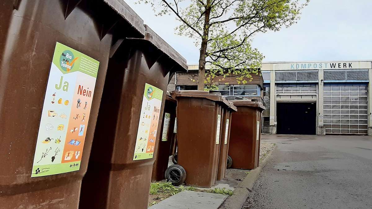 Kompostwerk  Kirchheim: Wo das „Gold des Gärtners“ entsteht