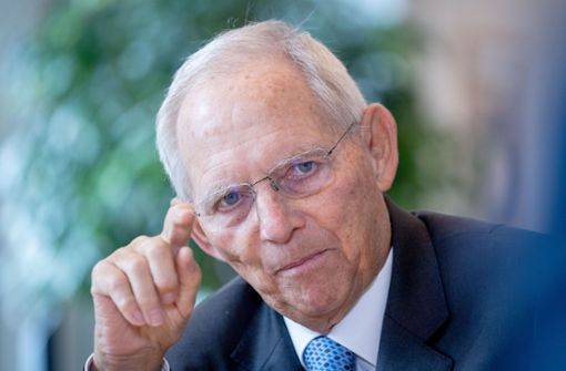 Bundestagspräsident Wolfgang Schäuble (Archivbild) Foto: dpa/Kay Nietfeld