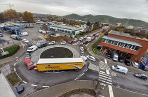 Verkehr in Wangen: Stillstand im Kreisverkehr