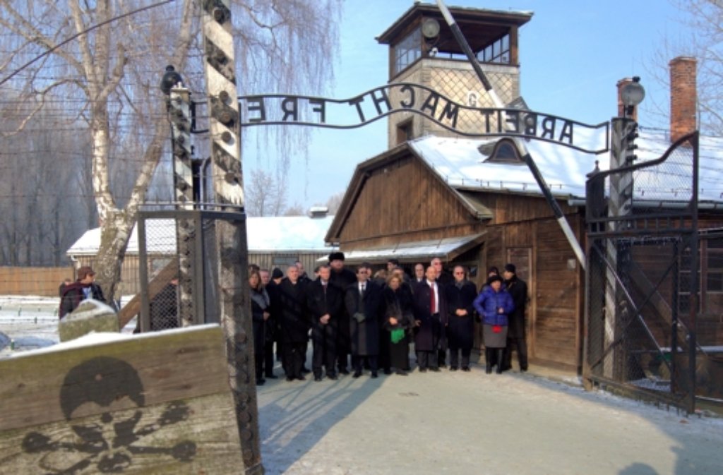 In Auschwitz wurde an die Millionen Opfer des Nationalsozialismus erinnert.