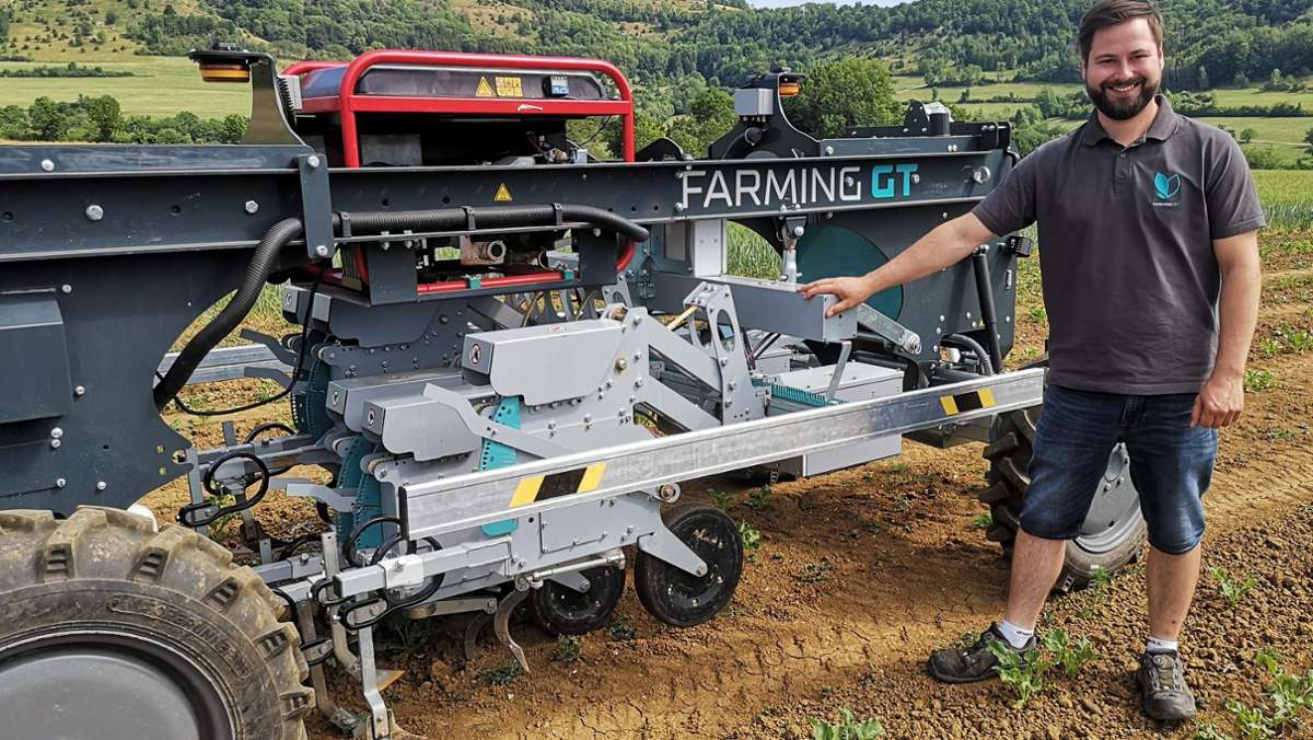 Landwirtschaft und  Künstliche Intelligenz: Ein Roboter aus Ludwigsburg macht Chemie überflüssig