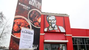 Britischen KFC-Filialen gehen die Hühnchen aus