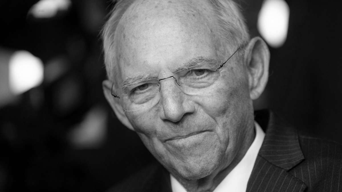 Wolfgang Schäuble gestorben: „Politiker seines Schlags sind selten geworden“