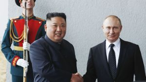 Erster Gipfel zwischen Putin und Kim
