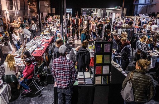 Der Kreativmarkt im Wizemann in Stuttgart lockte am Wochenende über 1000 Besucher an. Foto: Max Kovalenko
