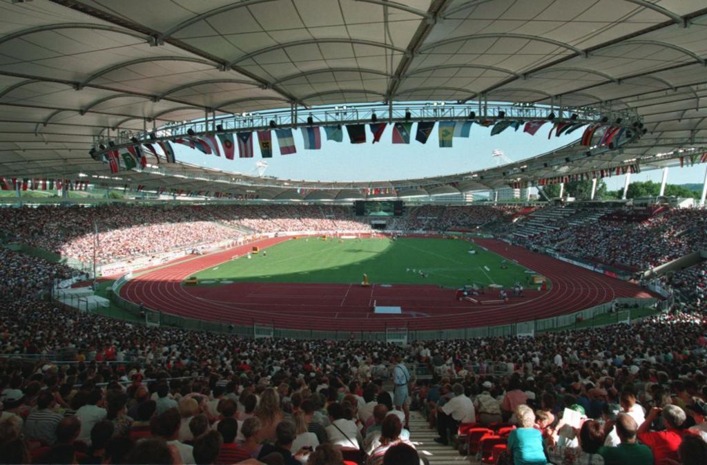 Das Stuttgarter Stadion  – einst das „Wimbledon der Leichtathletik“. Foto: baumann