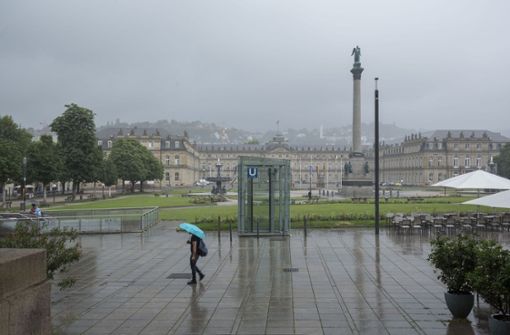 Für Mittwoch ist in Stuttgart Regen gemeldet (Archivbild). Foto: Lichtgut/Leif Piechowski