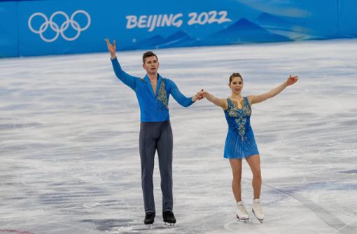 Anastasia Mischina und Alexander Galljamow gehören zum russischen Team. Foto: imago images/ZUMA Press/Walter G. Arce Sr.