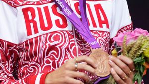 Russische Sportler bekommen in Rio wieder die Gelegenheit, sich über Medaillen zu freuen. Foto: EPA