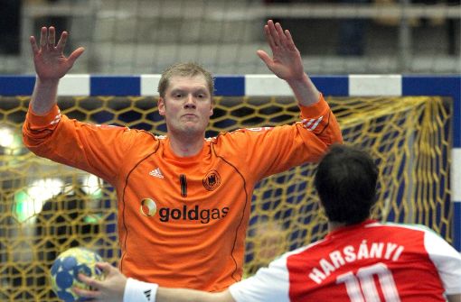 Keeper Johannes Bitter wurde in den Kader der DHB-Elf für die Handball-EM 2018 in Kroatien berufen. (Archivbild) Foto: dpa
