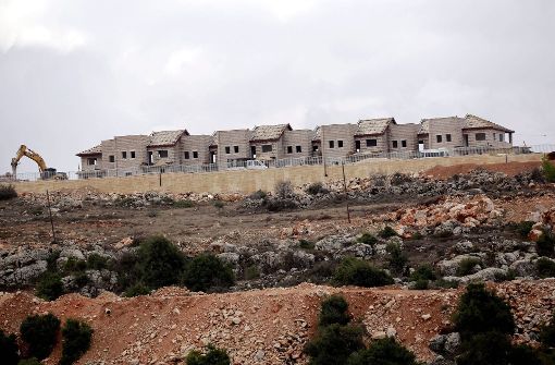 Israelische Siedlungen im Westjordanland Foto: EPA