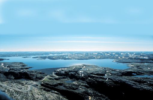 Der Blåsjø, ein Stausee im Süden Norwegens, ist das größte Energiereservoir des Landes. Gleich mehrere Wasserkraftwerke tun an seinem Ufer ihren Dienst. Foto: Statkraft/cf