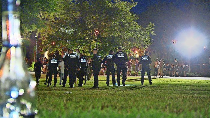 Polizei zieht erstes Fazit der Schlosspark-Räumung