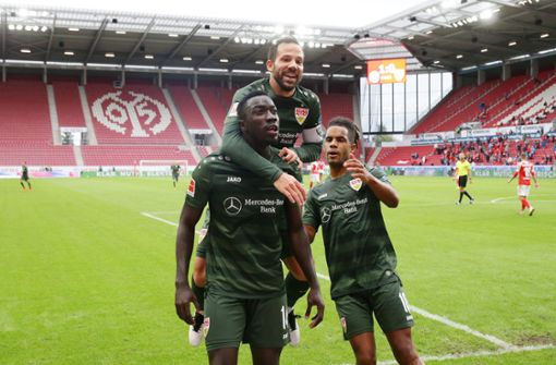 Der VfB Stuttgart kann doch noch in Mainz gewinnen  – und das sogar hoch. Foto: Baumann
