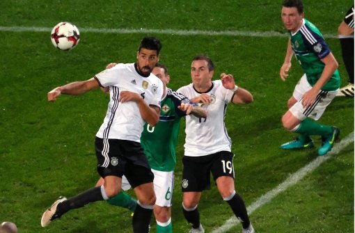 Die deutsche Nationalelf hat im WM-Qualifikationsspiel gegen Nordirland gewonnen. Foto: dpa