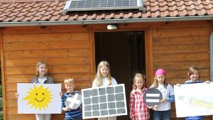 An der Kirchhaldenschule freut man sich über die Solaranlage Foto: Ströbele