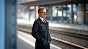 Hubert Hiller ist jahrelang mit dem Zug nach Stuttgart gefahren. Foto: Gottfried Stoppel