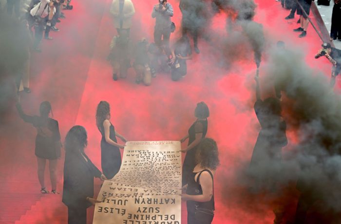 Cannes: Wieder Aktivistinnen auf dem roten Teppich