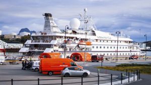 Passagiere und Besatzung dürfen die Seadream 1 derzeit nicht verlassen. Foto: AP/Sondre Skjelvik
