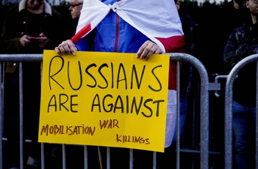 In Russland hat die Ankündigung des Präsidenten Proteste ausgelöst. (Symbolbild) Foto: IMAGO/NTB/Heiko Junge