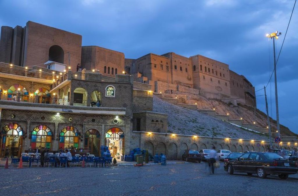 Erbil, vor dessen Stadttoren der Islamische Staat stand, hat eine reiche Geschichte: Die Zitadelle der Kurdenmetropole zählt zum Unesco-Weltkulturerbe.